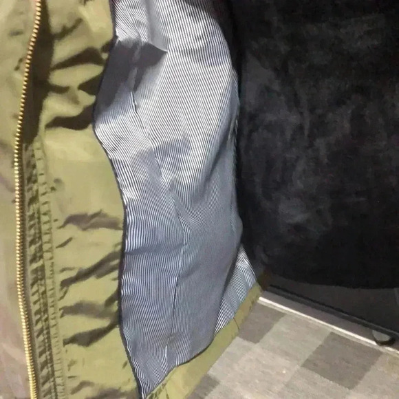 Charter Club Water Resistant hooded,zip/snap/front,elastic waist,pockets jacket - Picture 7 of 11